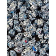 Aluminiumgranulat 99% Alu høj genanvendt 100gr-10kg