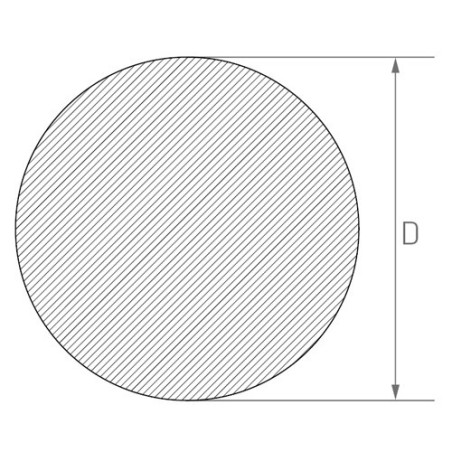 Super Invar 32-5 Alloy bar fra 12,95 til 102,11 mm rundjern