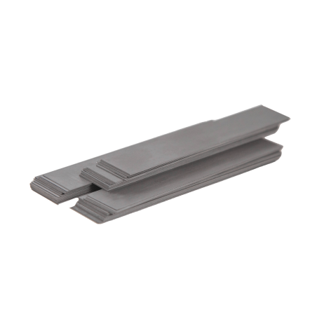 Wolfram 99% Rent metal 0,2x20x104mm Metalbånd Wolframbånd