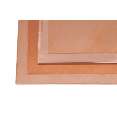 Kobberplade Cu 99% plader Skæres til størrelse Tynd plade kan vælges Ren kobberplade 0,5-20 mm