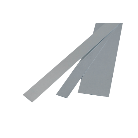 0,55mm-1mm titanium zink plade flad stang 20x0,55mm-90x1mm strimler skåret efter mål