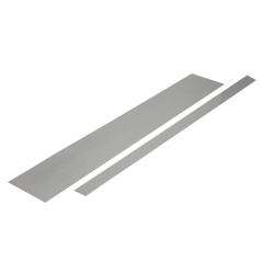 Rustfri stålpladestrimler 1.4404 fladstang 20x0,5 mm-90x6 mm V4A tilskæring strimler