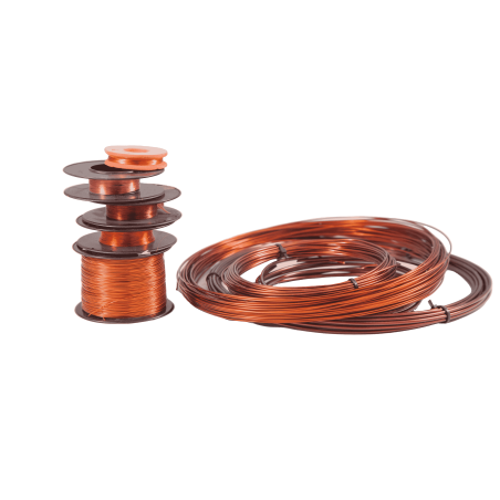 1-500 meter kobbertråd Ø0,05-12mm Cu 99,9 emaljeret tråd wnr 2.0090 hobbytråd