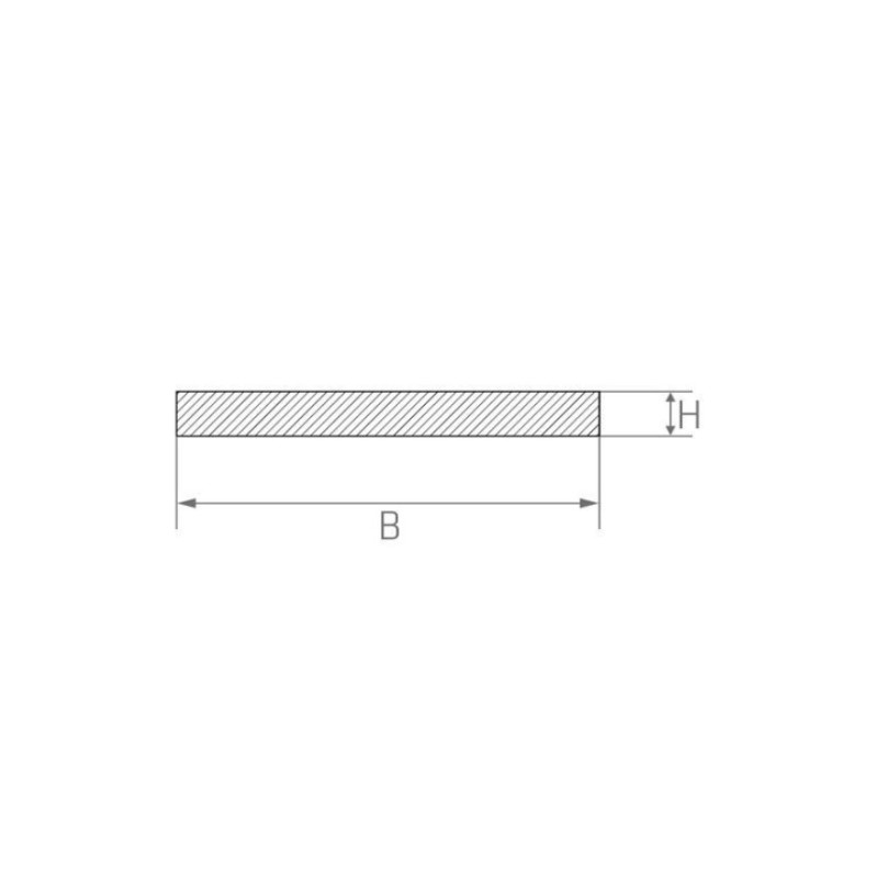 Køb galvaniserede stålpladestrimler fra 0,5x20 mm til 6x90 mm fladstang, skåret i strimler